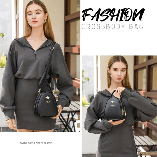 Chic Small Crossbody Bag for Women - Stylish Messenger Purse & Wallet