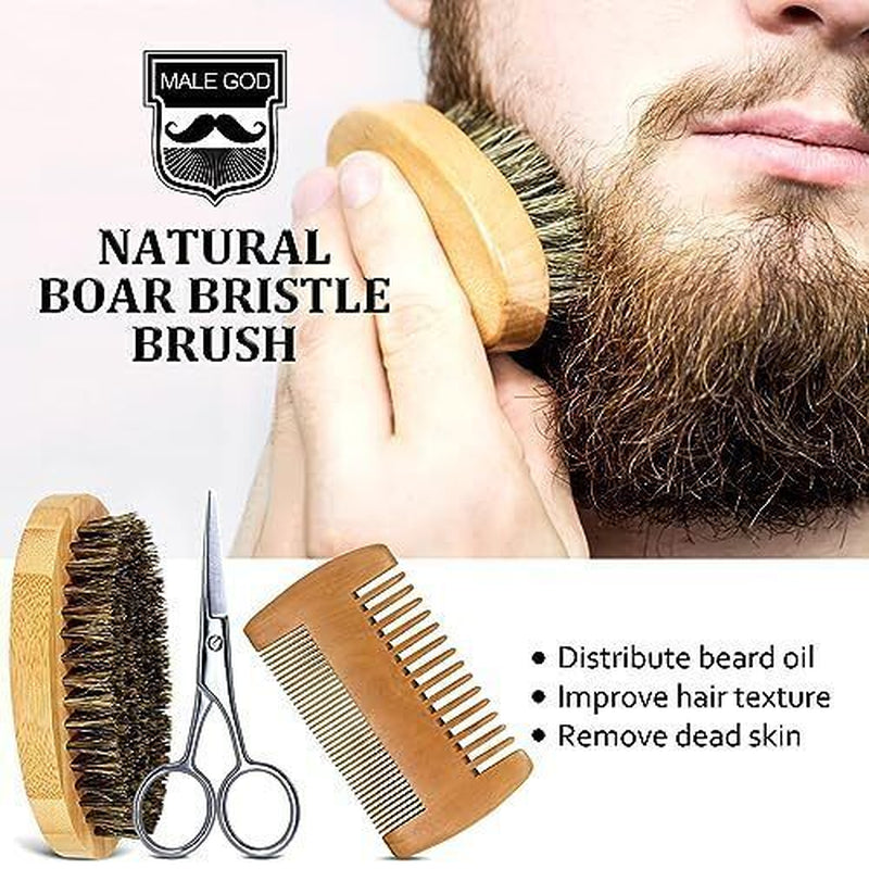 Ultimate Men's Christmas Gift Set: Beard Care Kit & Stocking Stuffers for Him