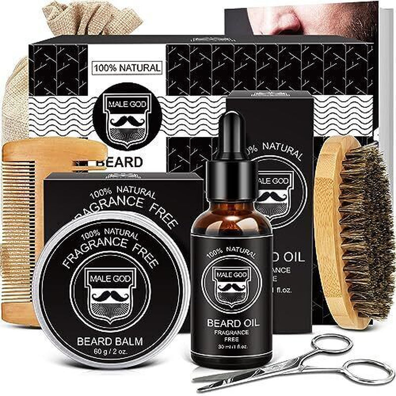 Ultimate Men's Christmas Gift Set: Beard Care Kit & Stocking Stuffers for Him