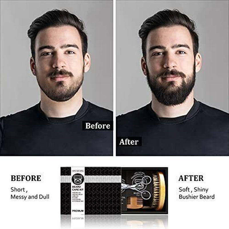 Ultimate Men's Christmas Gift Set: Beard Care Kit & Stocking Stuffers for Him